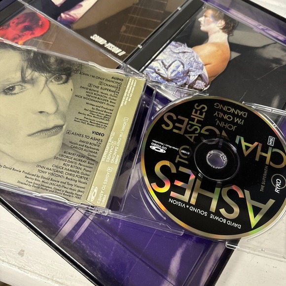 David Bowie Deluxe Ed. Sound+Vision CD box set Sound Vision 4 CD’s‎ + Booklet - Picture 5 of 8